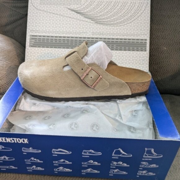 Birkenstock Women's Beige Suede Winter Boots - Picture 3 of 7